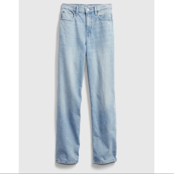 Sky High Rise 90’s Loose Jeans - Picture 2 of 4